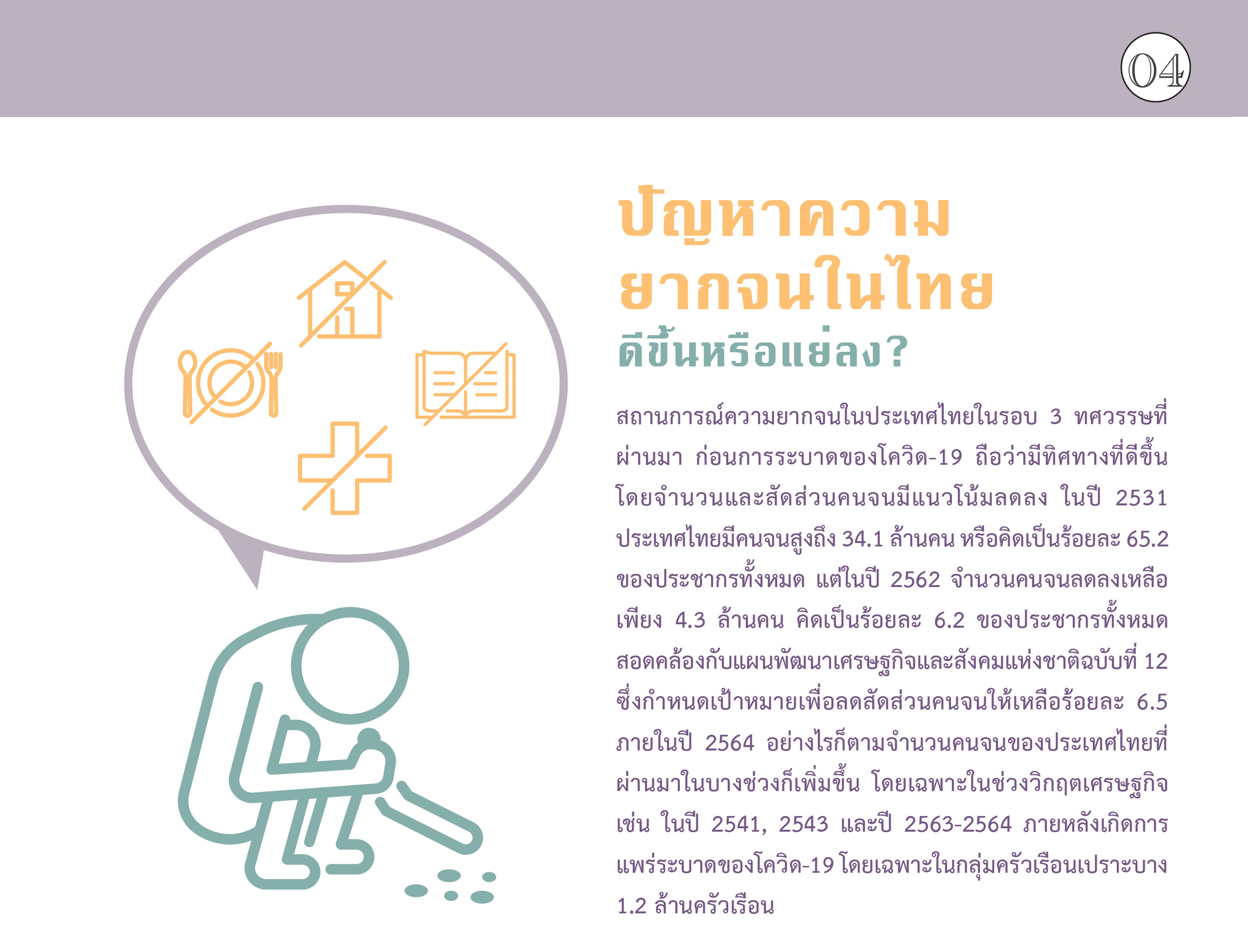 ปัญหาความยากจนในไทย ดีขึ้นหรือแย่ลง?