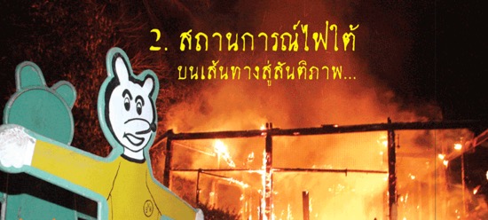 สถานการณ์ไฟใต้ บนเส้นทางสู่สันติภาพ