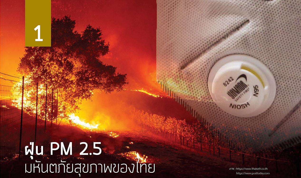 ฝุ่น PM 2.5 มหันตภัยสุขภาพของไทย